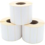 ARTDEV Etikettenrolle - Thermotransfer, 70 x 25mm, D93mm, Kern 40, 1500 Etiketten/Rolle, permanent (ETP 070-025 K40 D093)