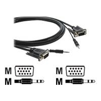 KRAMER VGA-Kabel C-MGMA/MGMA-10 Micro-VGA/Audio Verb. Kabel St./St. 3.0 m (92-7301010)