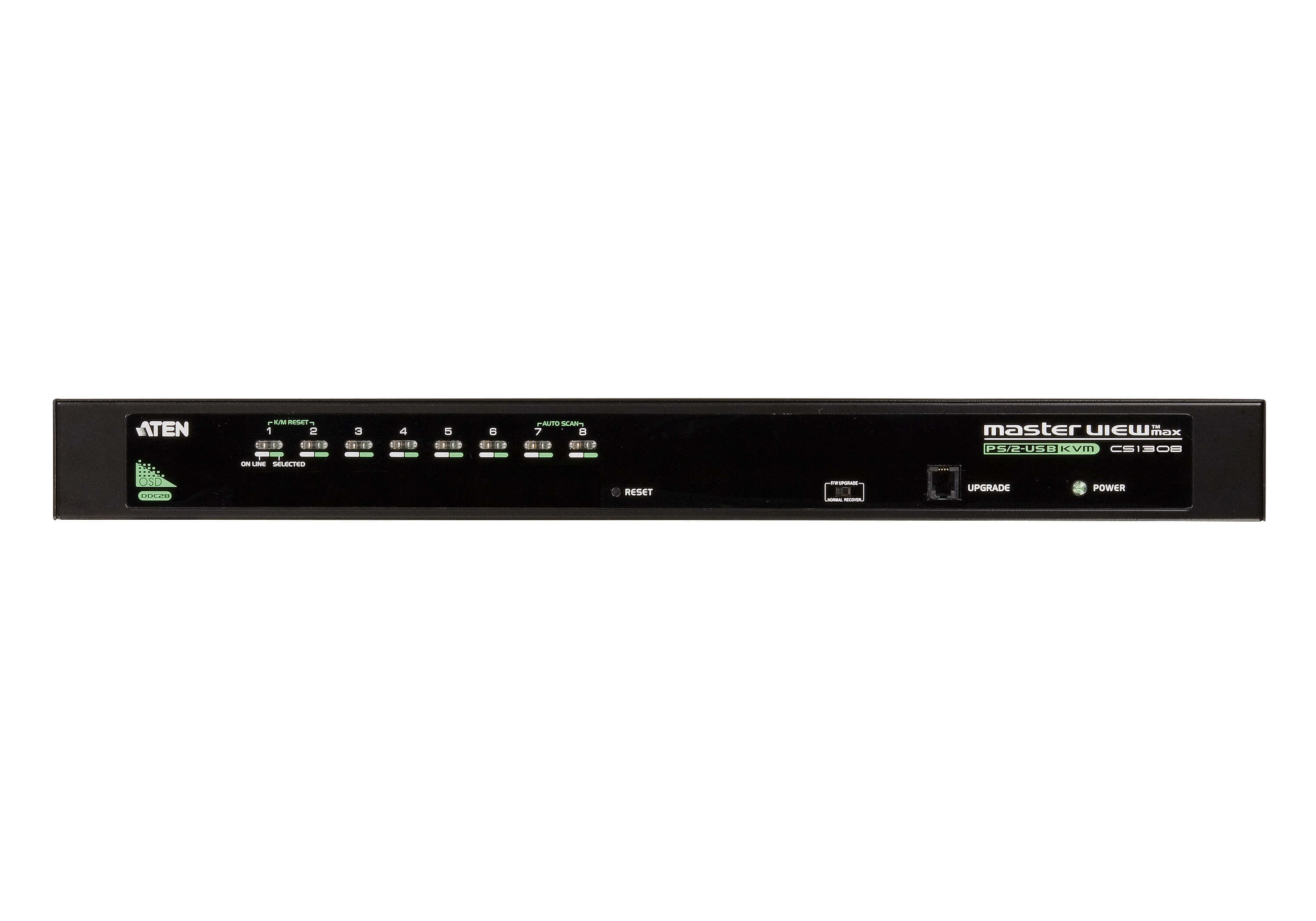 ATEN CS1308 KVM-Switch 8 Port USB/PS/2 VGA Schwarz