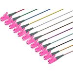 Lightwin Faserpigtail, Multimode 50/125µm, OM4, LC, 12er Set Pigtails (PIG 50 LC-12 2.0 OM4)