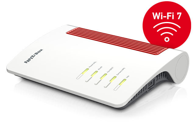 FRITZ! FRITZ!Box 7682 Wi-Fi 7 WLAN-Router 6960 Mbit/s Weiß
