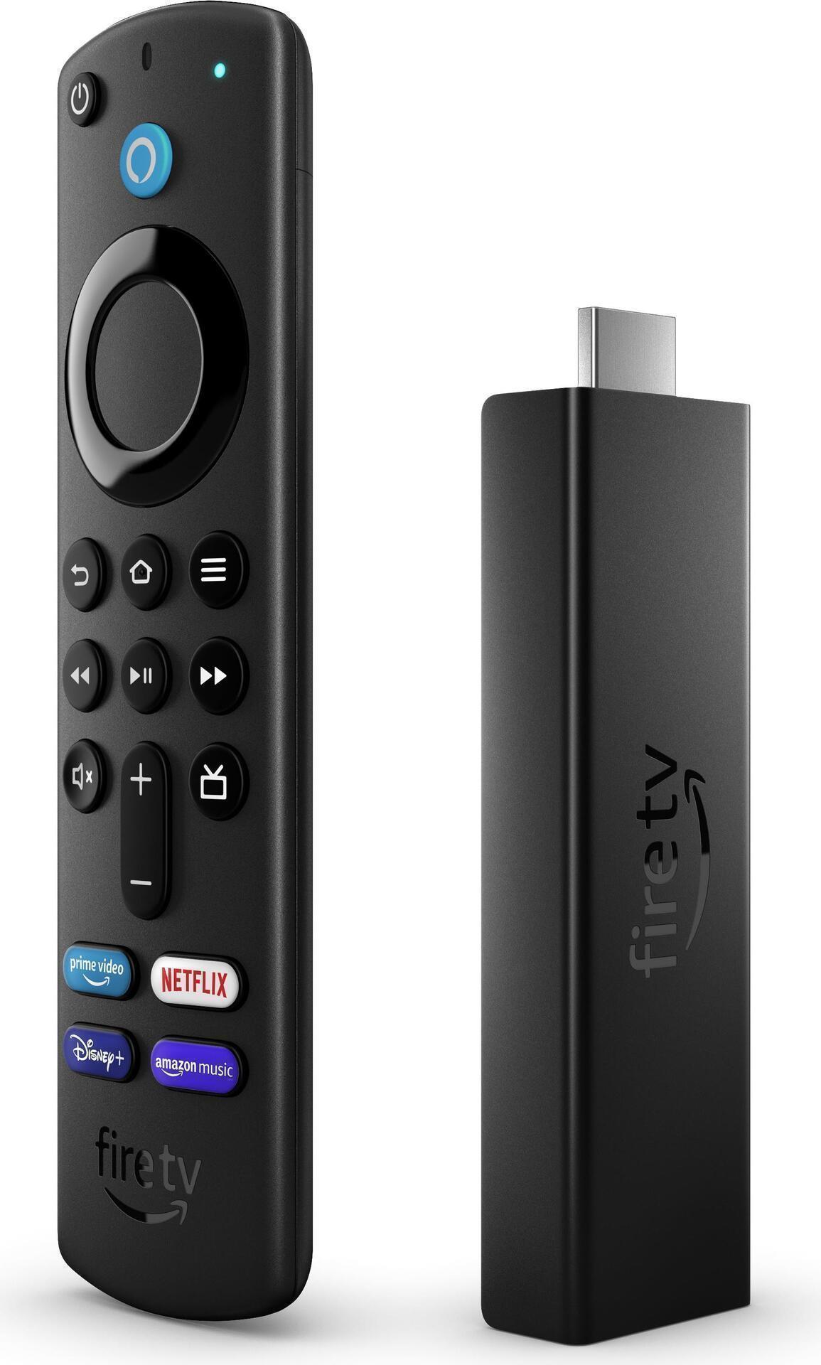 Amazon Fire TV Stick 4K Max Mikro-USB 4K Ultra HD Schwarz (B08MT4MY9J)