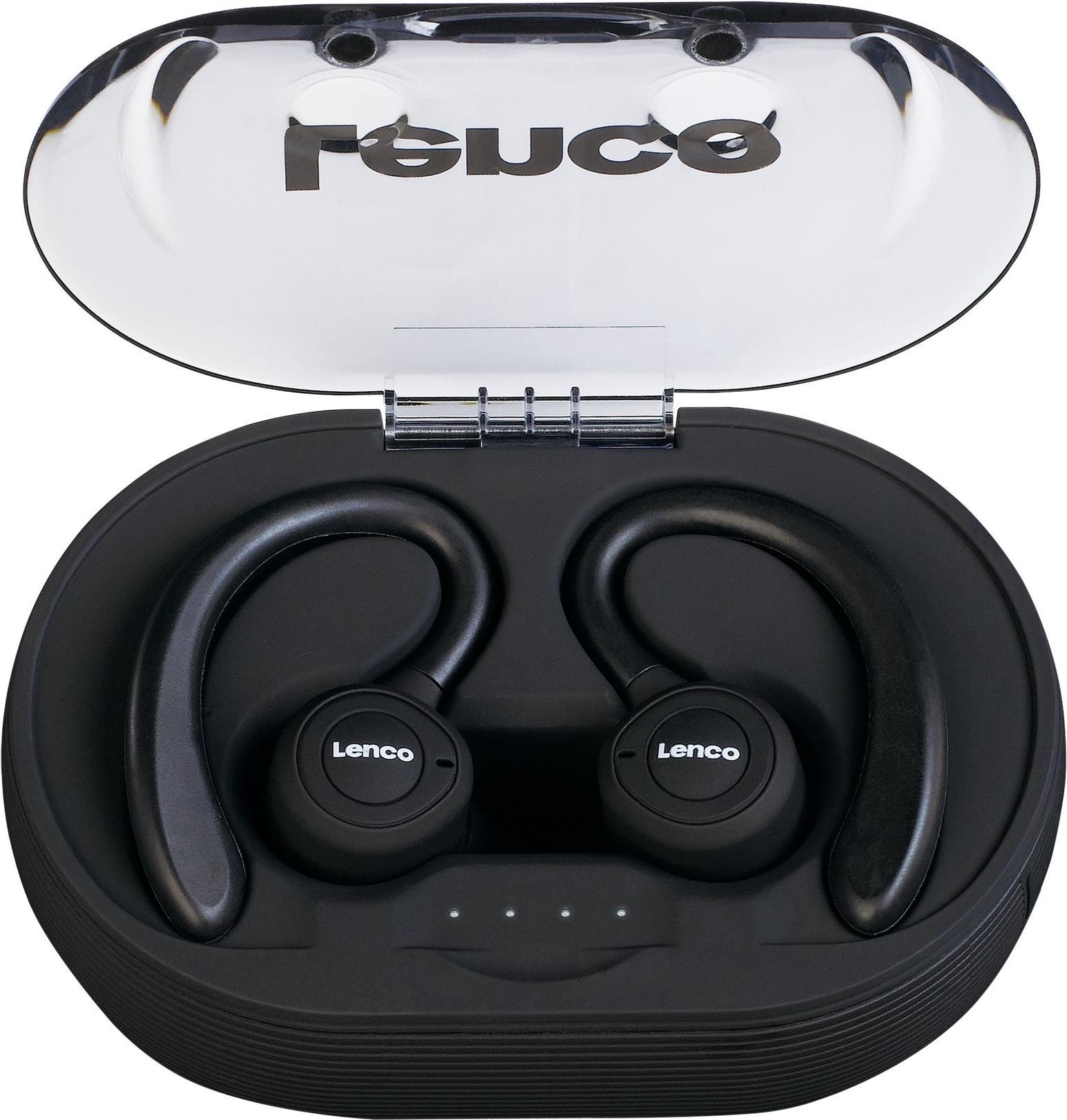 Lenco EPB-460 True Wireless In-Ear Sport-Headset IPX5 Schwarz