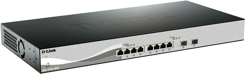 D-Link DXS-1210-10TS Managed L2/L3 10G Ethernet (100/1000/10000) 1U Schwarz - Silber (DXS-1210-10TS/E)