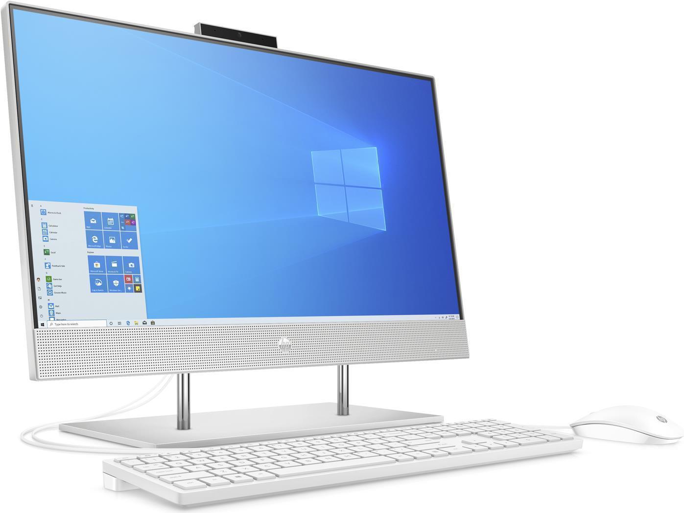 HP All-in-One PC 24-dp0102ng [60,45cm (23.8") FHD Touch-Display, Ryzen 3 4300U, 8GB RAM, 512GB SSD, Windows 10] (492U9EA#ABD)