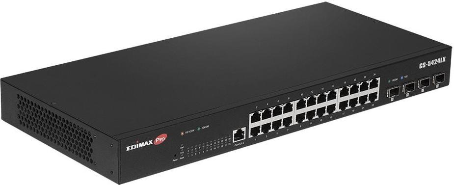 Switch EDIMAX Pro 28x GE GS-5424LX Rackmount (GS-5424LX)