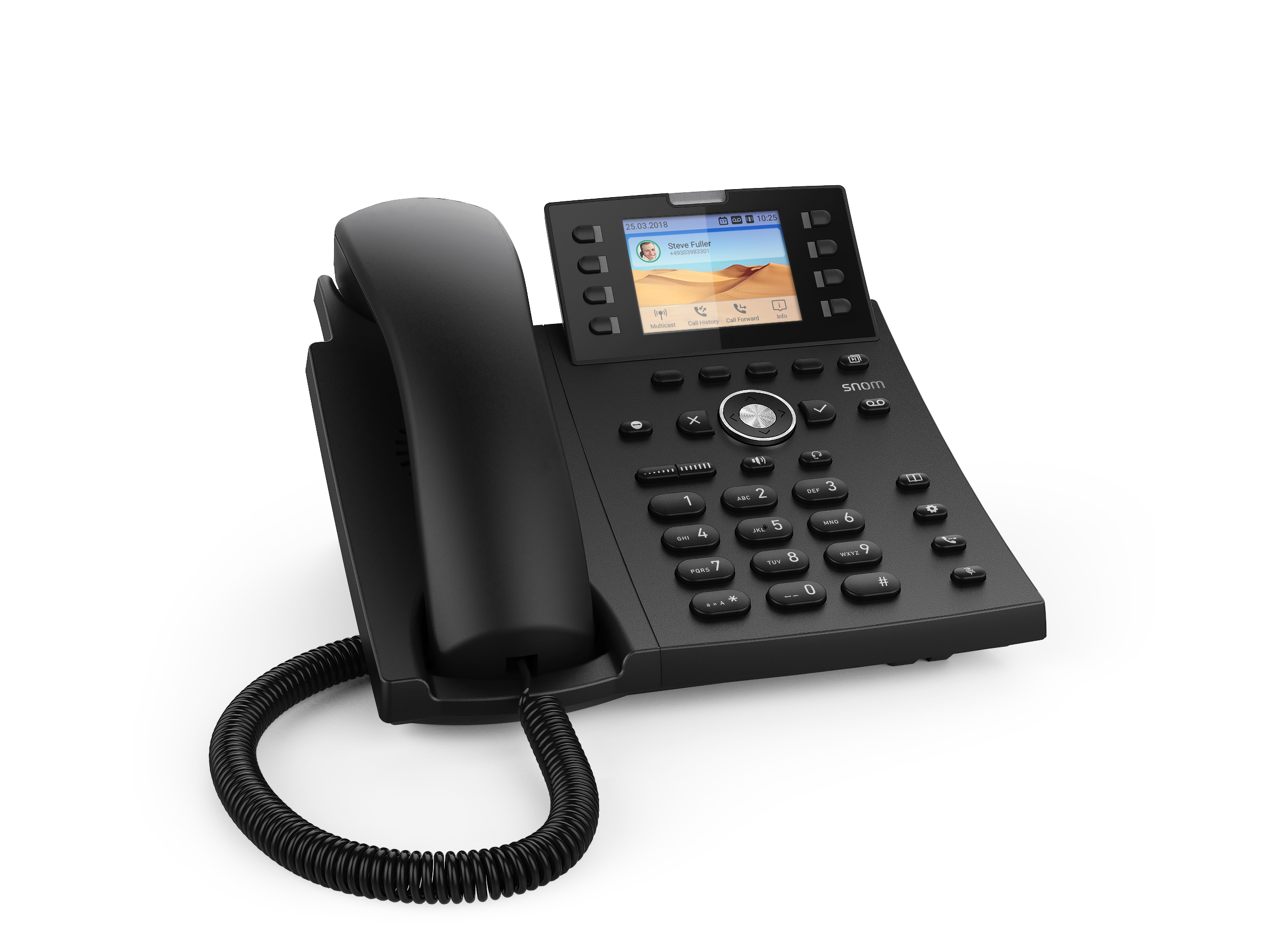 Snom D335 IP-Telefon Schwarz