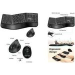 LogiLink ID0211 Tastatur Maus enthalten RF Wireless QWERTZ Deutsch Schwarz (ID0211)