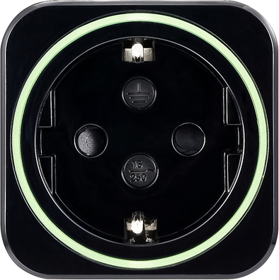 VOLTCRAFT SEM6500 BLACK Energiekosten-Messgerät inkl. Funksteckdose, Datenexport, Datenloggerfunktion, Kostenprognose, TRMS, Stromtarif einstellbar, mit (VC-15450900)