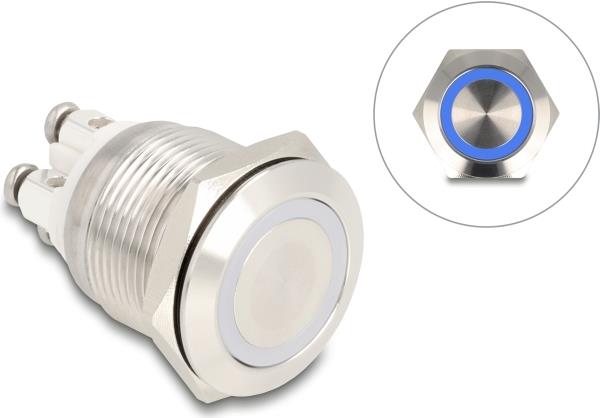 Delock 1NO Drücktaster (20980)