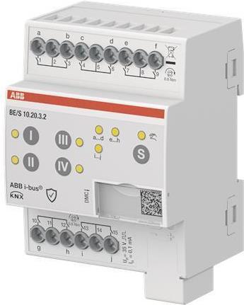 ABB BE/S10.20.3.2 Binäreingang 10fach Kontaktabfrage manuelle (2CDG110277R0011)