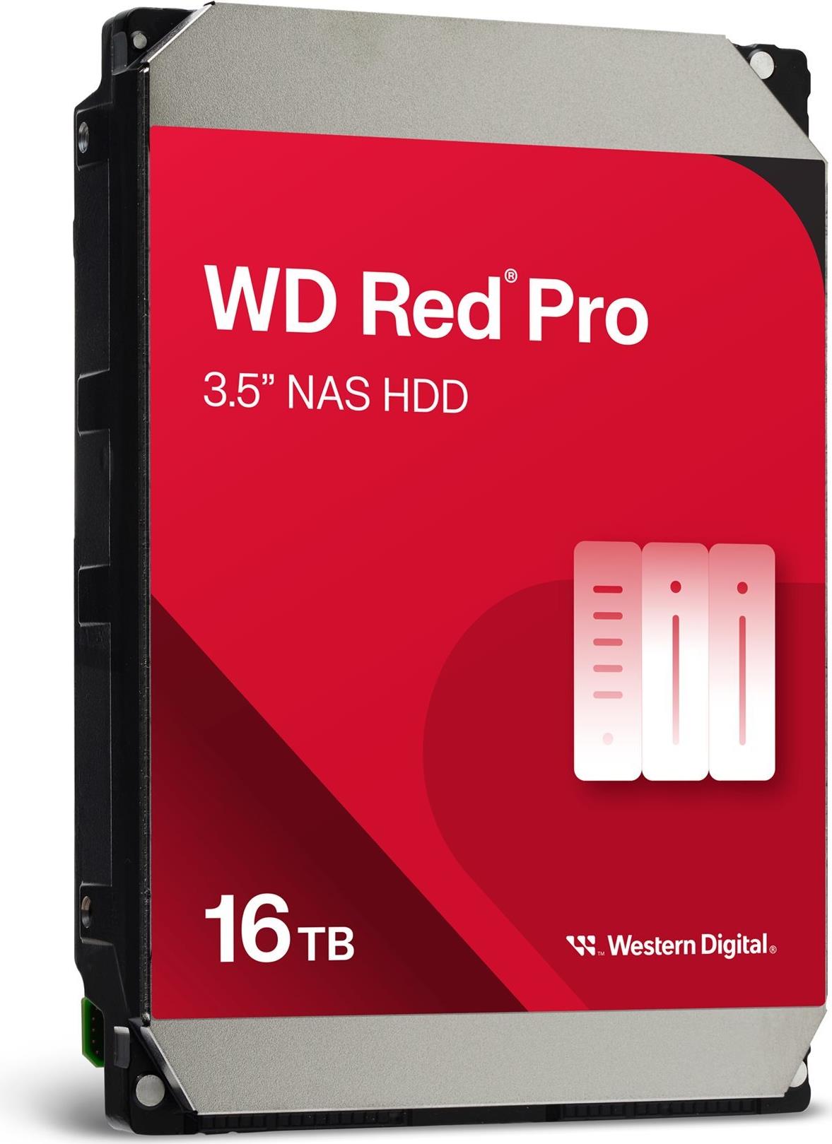 WD Red Pro WD161KFGX 16 TB 7200 rpm 512 MB 3.5" SATA 6Gb/s Rot