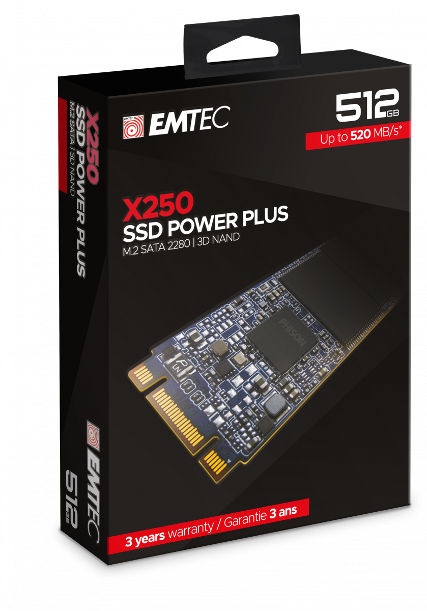 EMTEC SSD Power Plus X250 (ECSSD512GX250)