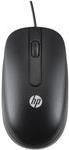 HP USB Laser Mouse. Geräteschnittstelle: USB, Zweck: Büro, Tastentyp: Gedrückte Tasten. Formfaktor: Ambidextrös, Produktfarbe: Schwarz (672654-001)