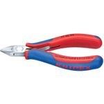 Knipex 77 42 115 Elektronik- u. Feinmechanik Seitenschneider ohne Facette 115 mm