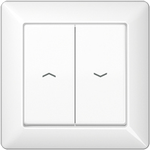 JUNG AS 590-5 P WW. Steuerung: Knöpfe, Produktfarbe: Weiß, Gehäusematerial: Duroplast (AS590-5PWW)