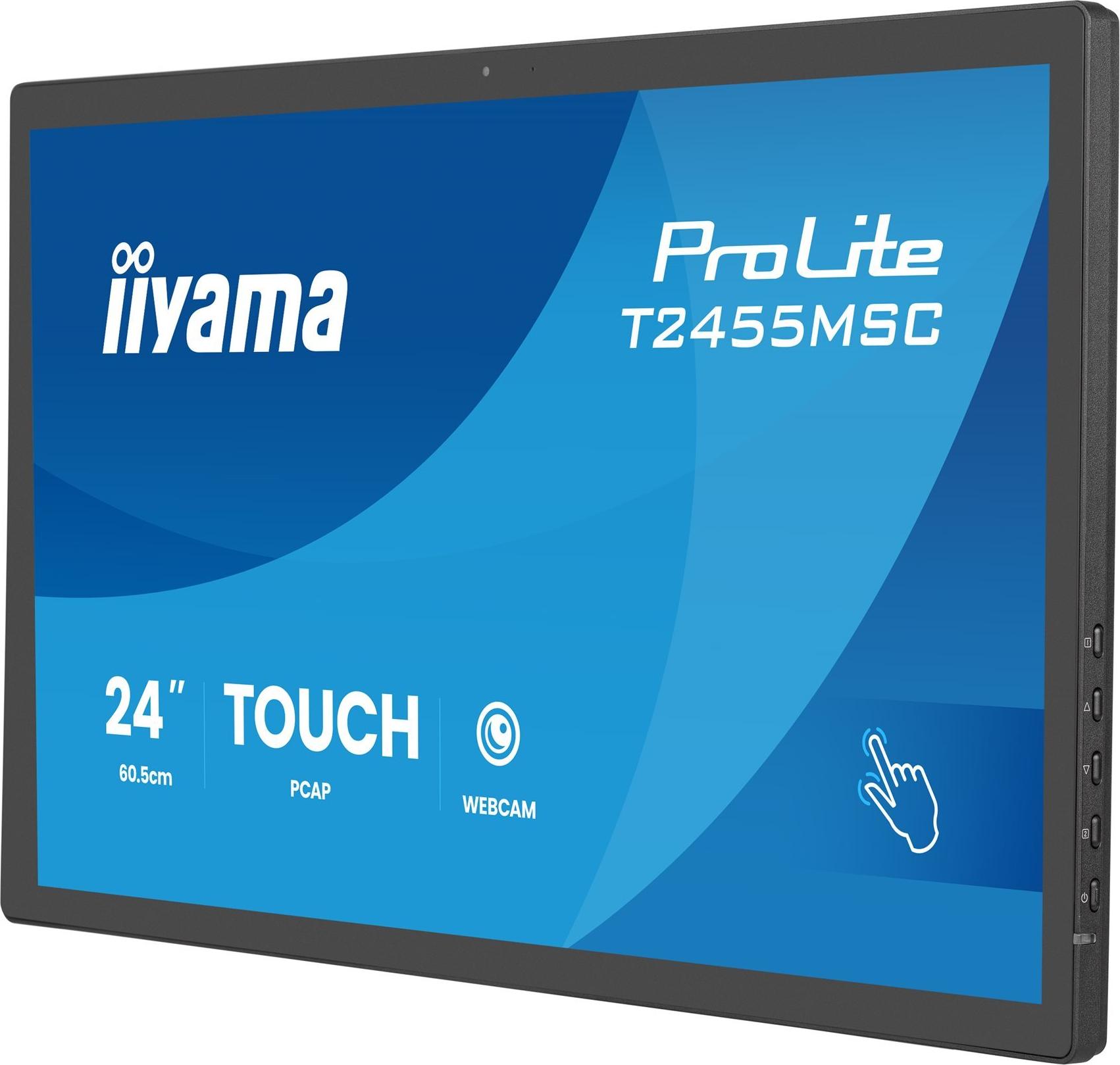 Iiyama T2455MSC-B2 24" IPS Touch Monitor 1920x1080 120 Hz Schwarz