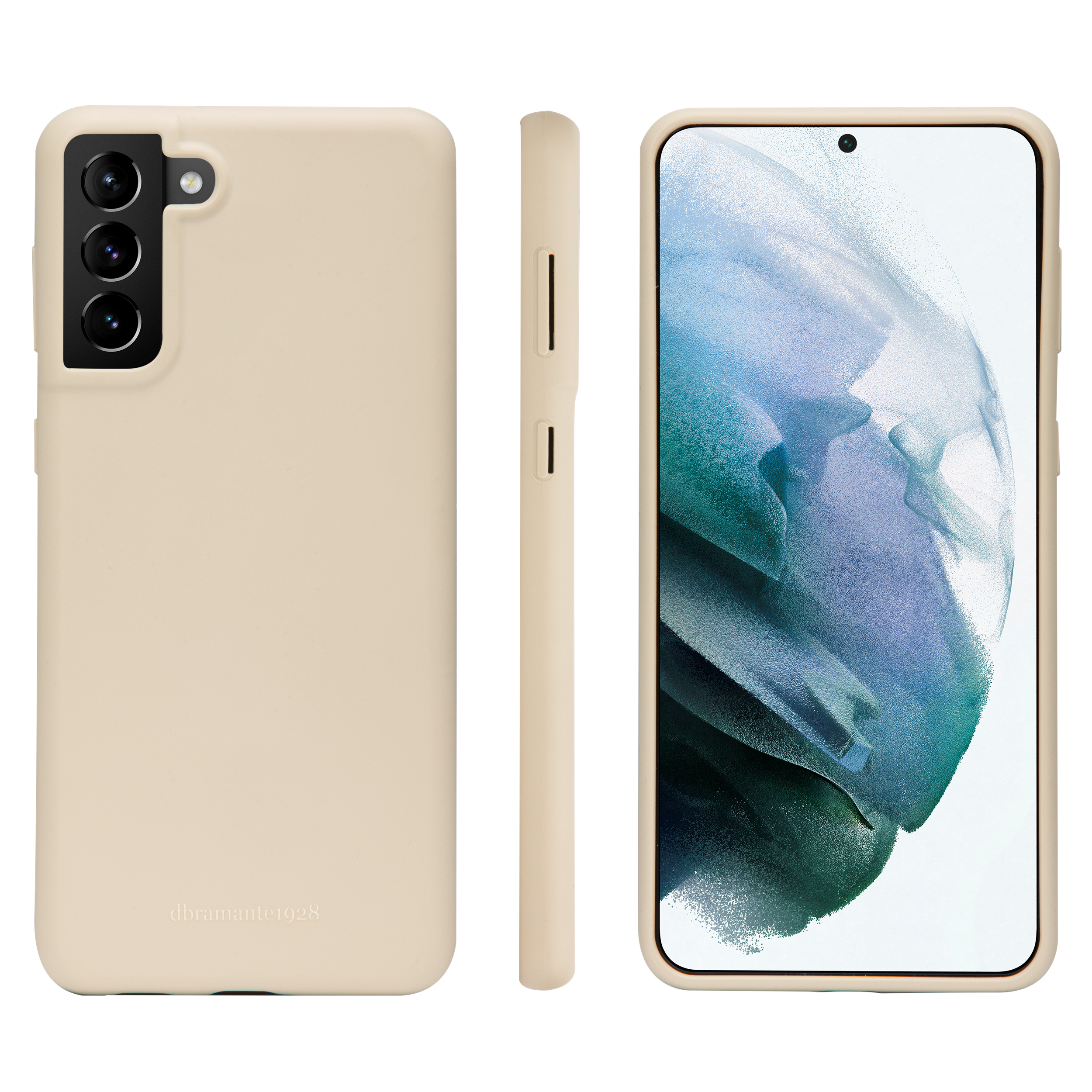dbramante1928 Bornholm Handyhülle für Samsung Galaxy S21 Plus 6,7" Sand
