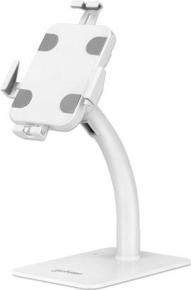 MANHATTAN abschließbarer Standfuß für Tablets 7.9"-11" weiß (406352)