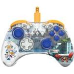 PDP Realmz. Gerätetyp: Gamepad, Gamingplattformen unterstützt: Nintendo Switch, Nintendo Switch OLED, Gaming-Control Funktionsknöpfe: D-Pad, Richtungstasten, Schaltfläche Auswählen, Setting button, Schaltfläche Teilen. Übertragungstechnik: Kabelgebunden, Geräteschnittstelle: USB, USB-Stecker: USB Typ-C. Produktfarbe: Durchscheinend, Kabellänge: 2,5 m. Energiequelle: Kabel. Mitgelieferte Kabel: Audio (3,5 mm), USB Typ-C (500-221-TAI)