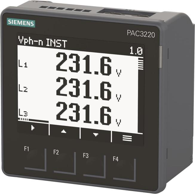 Siemens SENTRON, 7KM3220-0BA01-1DA0 Messgerät, 7KM PAC3220 1 (7KM32200BA011DA0)