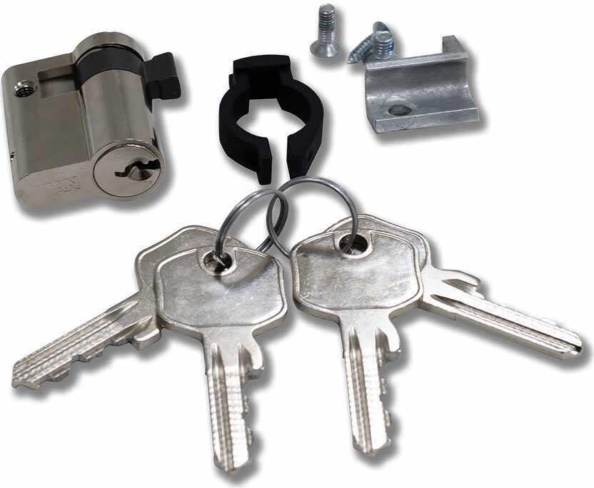 Triton Umbauset für TRITON-Metallschwenkhebelgriff zu PHZ unterschiedl.Schl. – 4x Schlüssel (RAX-MS-X72-X2)