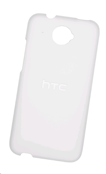 HTC Hard Shell HC C891 Schutzabdeckung für Desire 601 Halbdurchsichtig