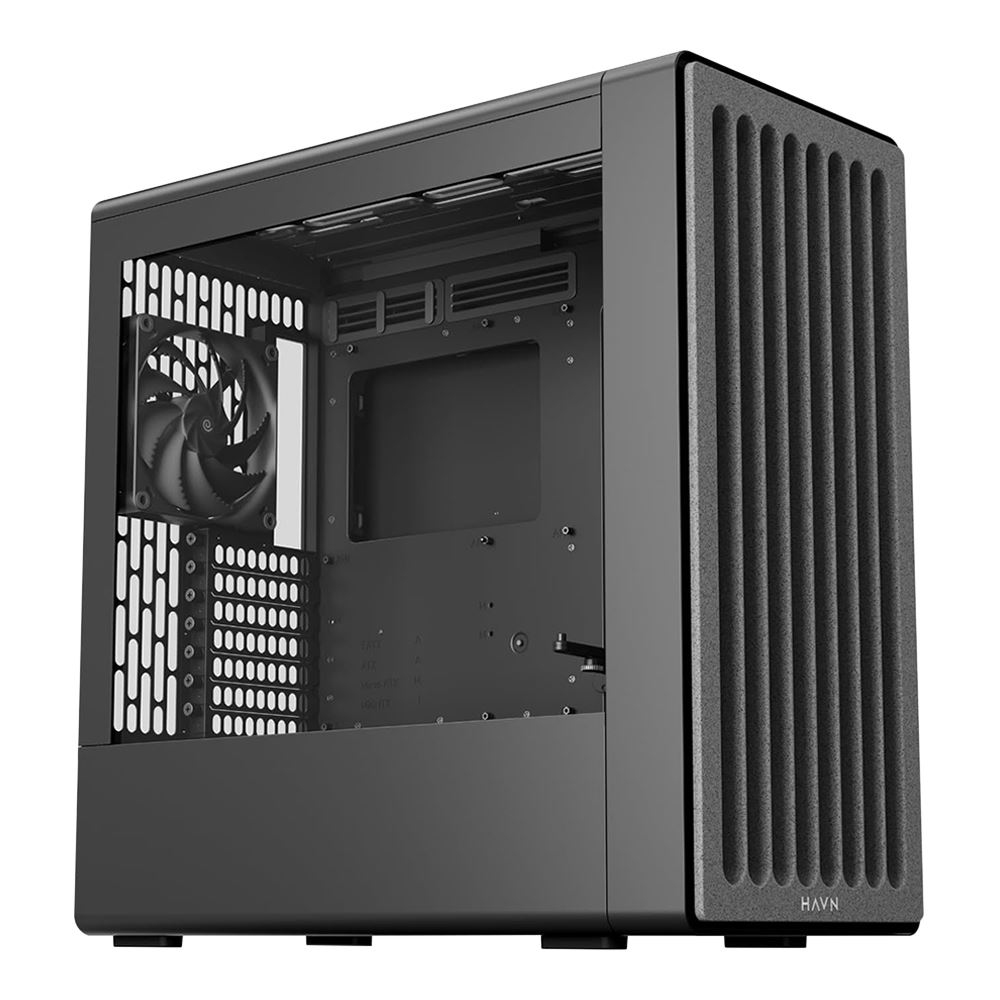 HAVN BF 360 Flow Midi Tower E-ATX Schwarz