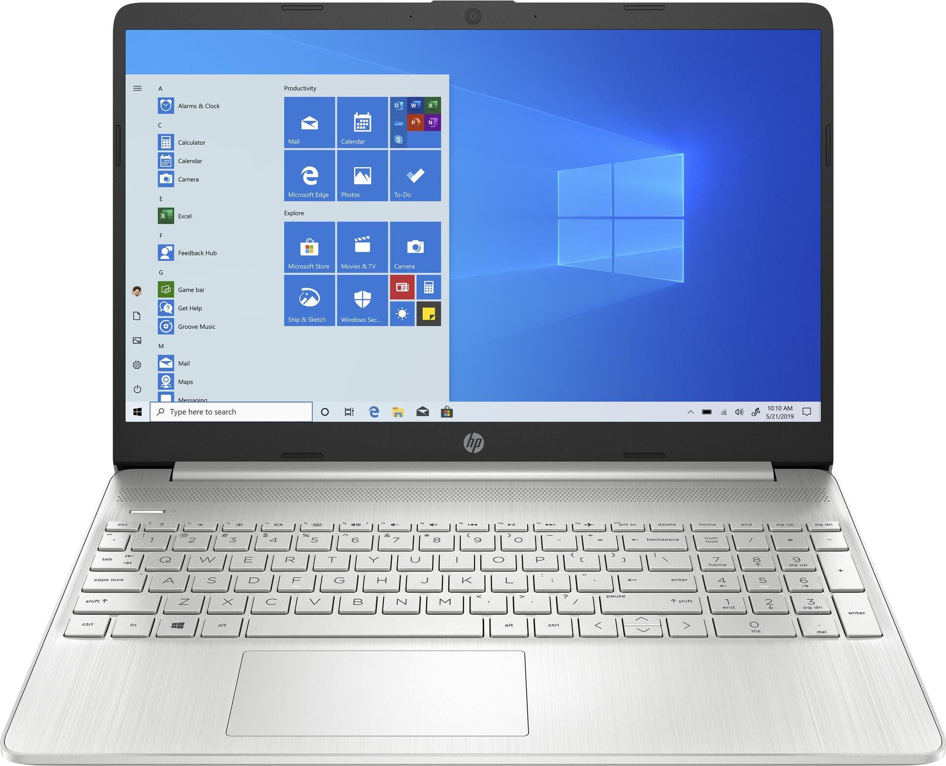 HP Laptop - 15s-eq1668ng Notebook Silber 39,6 cm (15.6" ) 1920 x 1080 Pixel AMD Ryzen 5 16 GB DDR4-SDRAM 1000 GB SSD Wi-Fi 5 (802.11ac) Windows 10 Home (1Z7K4EA#ABD)