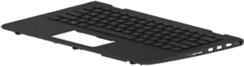 HP 906788-031 Notebook-Ersatzteil Gehäuse-Unterteil+Tastatur (906788-031)