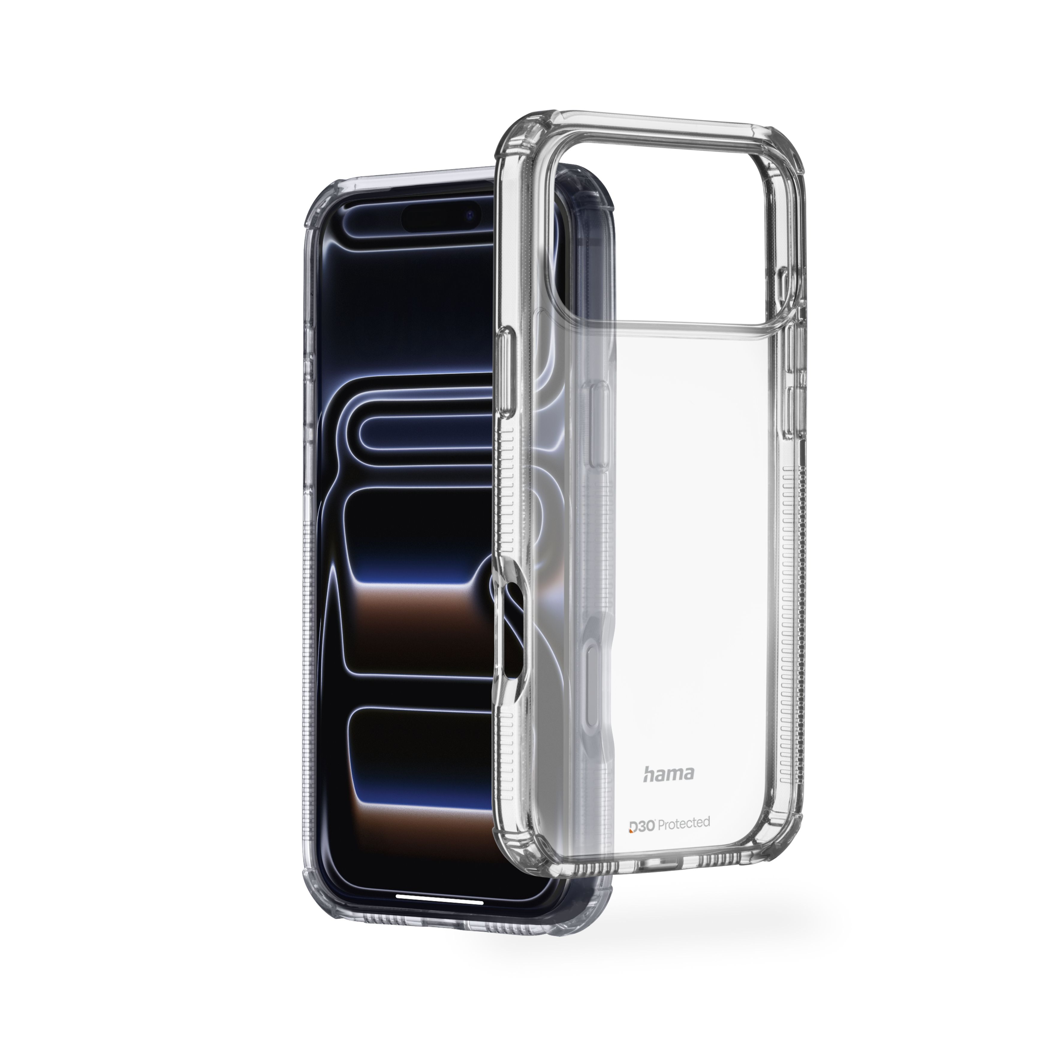 Hama Handyhülle Extreme Protect für Apple iPhone 17 Pro Max, durchsichtig (00232409)
