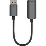 Belkin AVC011btSGY-BL 0,22 m DisplayPort HDMI Schwarz (AVC011BTSGY-BL)