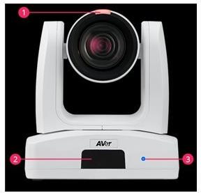 AVer PTZ310UV2 Netzwerk-Überwachungskamera 8 MP 3840 x 2160 Pixel Weiß