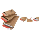 ColomPac Versandtasche aus Wellpappe, braun/CP01001 150 x 250 x bis 50 mm (CP01001)