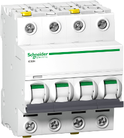 Schneider Electric A9F03425. Eingangsstrom: 25 A. Internationale Schutzart (IP-Code): IP20. Breite: 72 mm, Tiefe: 78,5 mm, Höhe: 91 mm (A9F03425)