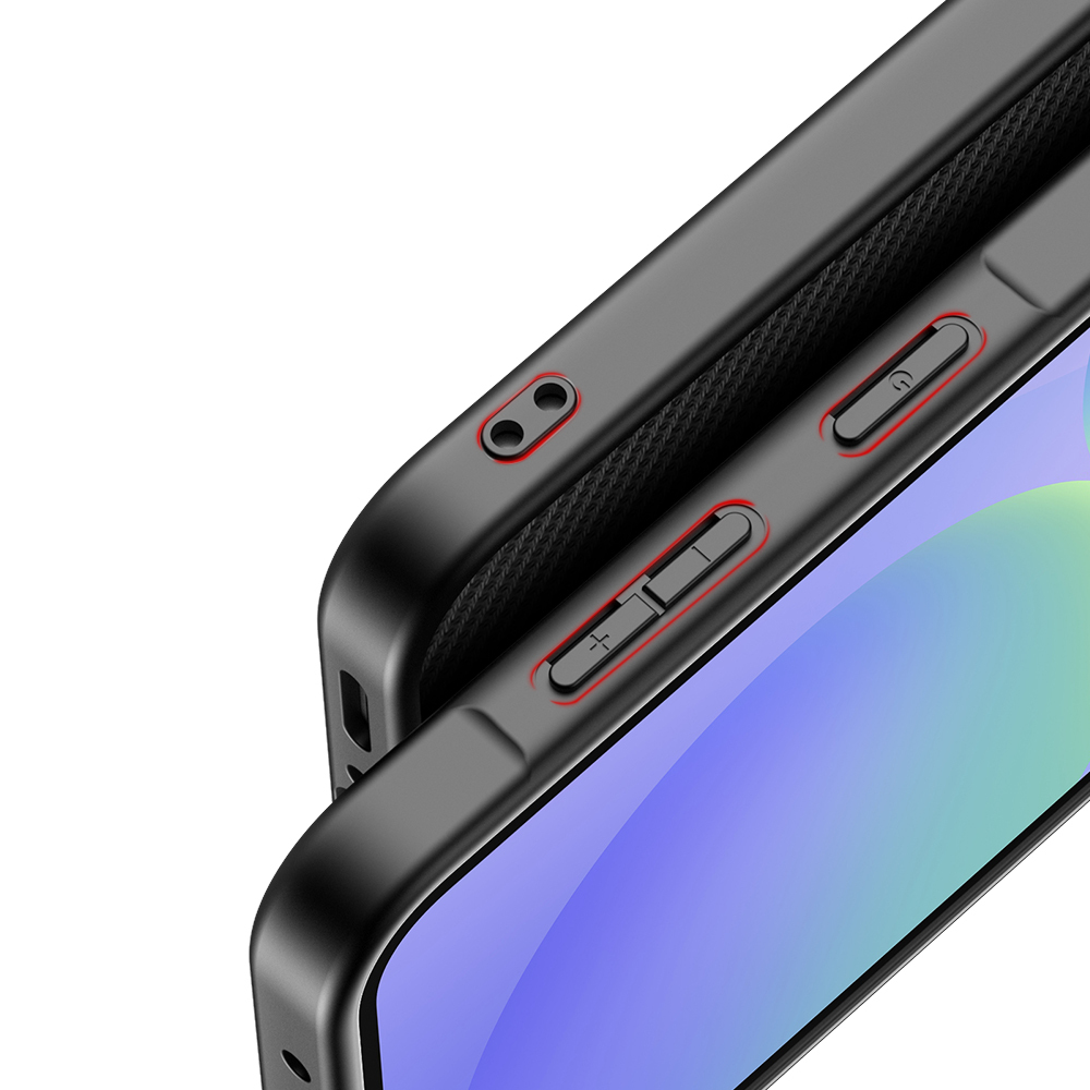 Nevox StyleShell NYLO Handyhülle Samsung Galaxy A37 5G 6,7" Schwarz