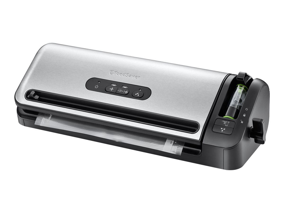 FoodSaver FFS017X Vakuumierer Schwarz, Edelstahl