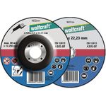 Wolfcraft 1622300 Trennscheibe gekröpft 125 mm 22.2 mm 5 St.