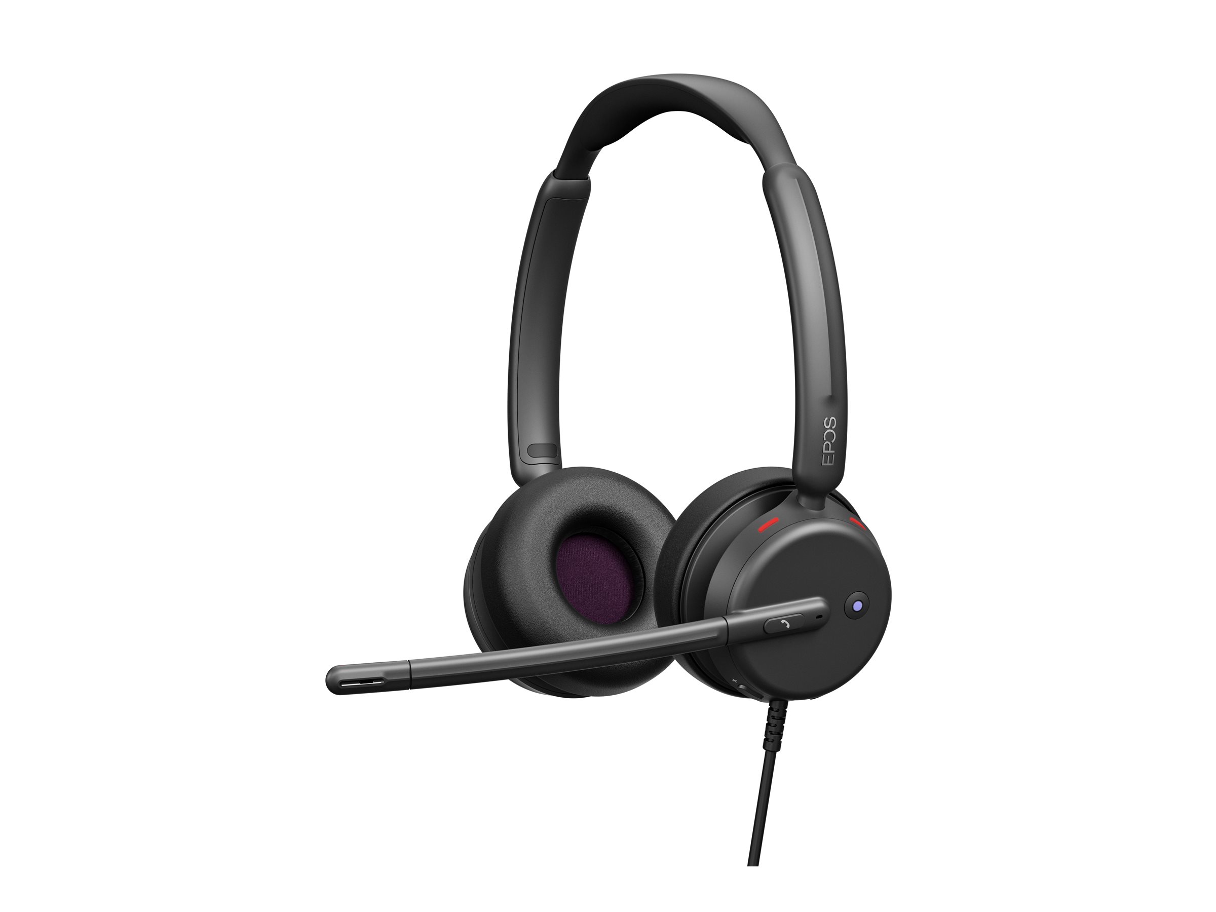 EPOS IMPACT 460T On-Ear Headset USB-C Schwarz Zertifiziert für Microsoft Teams