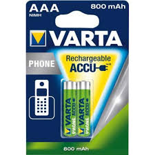 Varta PhonePower T 398 - Batterie AAA Typ NiMH 800 mAh (58398101402)