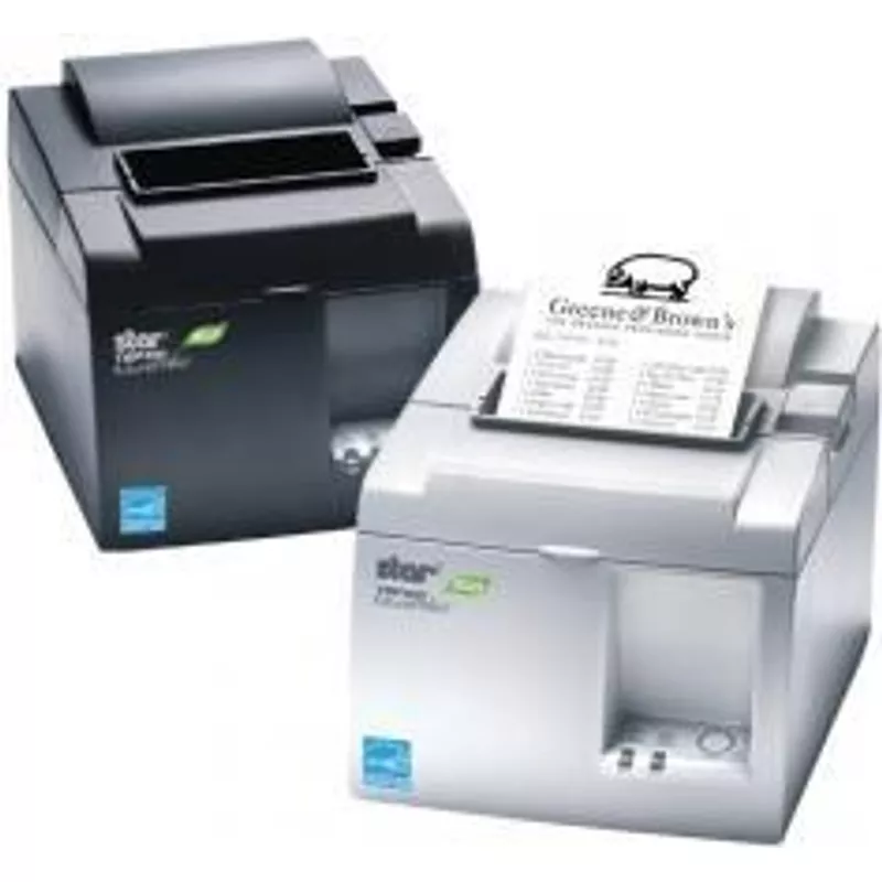 STAR MICRONICS Star Micronics, TSP143IIIBI2-230 EU + UK Gry, 80mm Wide Paper, 24VDC internal Power Supply, Cutter, Bluetooth Interface, Grey, EU and UK Version (39474790) (geöffnet)