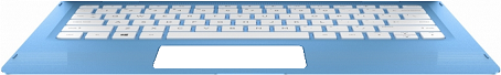 HP 906790-B31 Notebook-Ersatzteil Gehäuse-Unterteil+Tastatur (906790-B31)