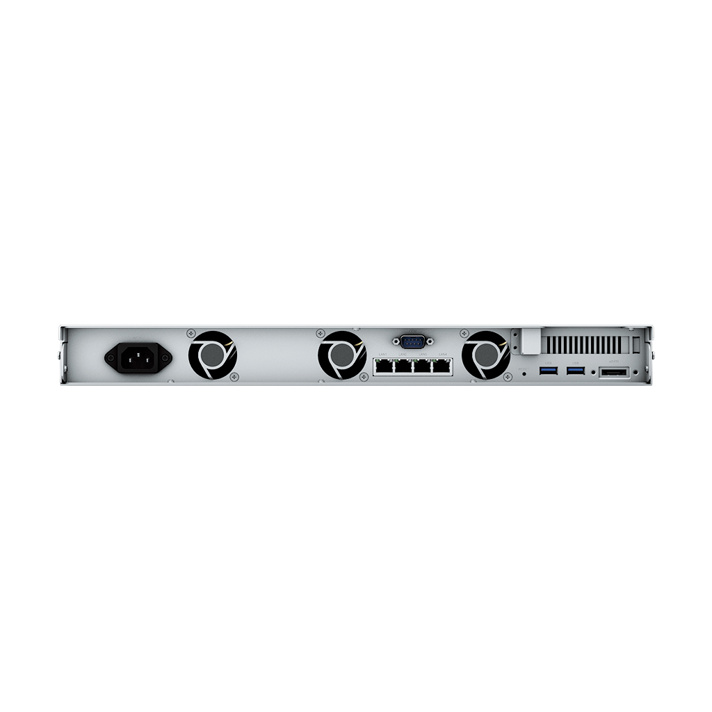 Synology RackStation RS822+ NAS-Server 1U 4-Bay AMD Ryzen V1500B 2 GB RAM Schwarz