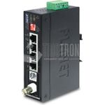 PLANET IP30 Industrial Gigabit Ethern Netzwerksender & -empfänger Blau (IVC-234GT)