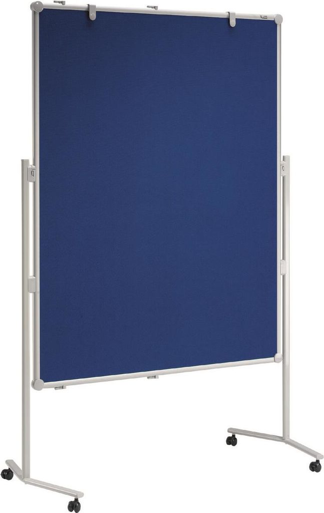 HEBEL Moderationstafel 1.200 x 1.500 mm Textil Blau