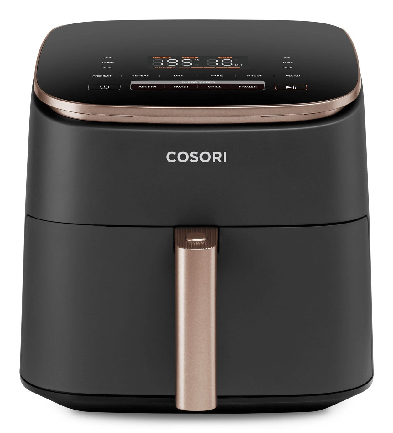Cosori TurboBlaze Chef Edition Heißluftfritteuse 6 l 1725 W Schwarz