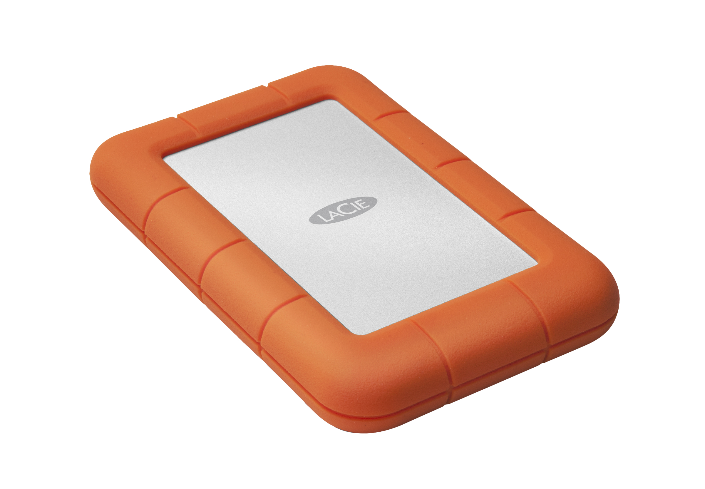LaCie Rugged Mini Externe Festplatte 1 TB 2.5" USB 3.0 Orange, Silber
