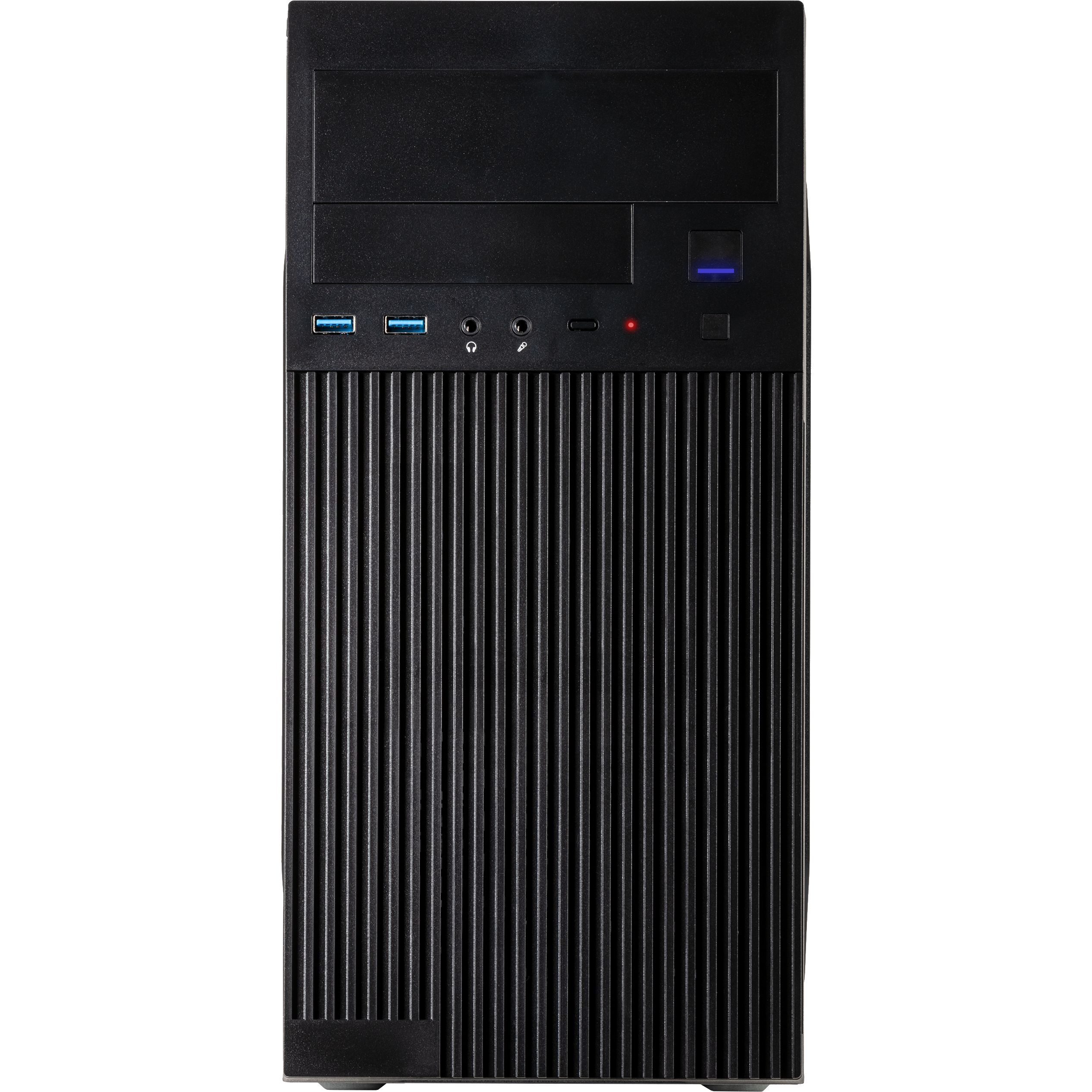 Inter-Tech IT-6521 Straight Micro Tower Schwarz