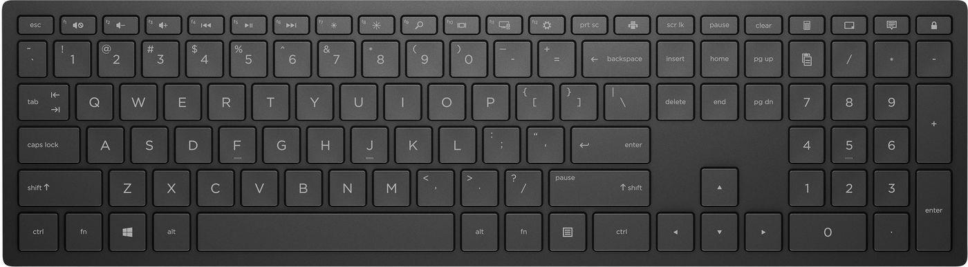 HP Pavilion Wireless Tastatur 600 Schwarz Kabellos RF QWERTZ (4CE98AA#ACB)