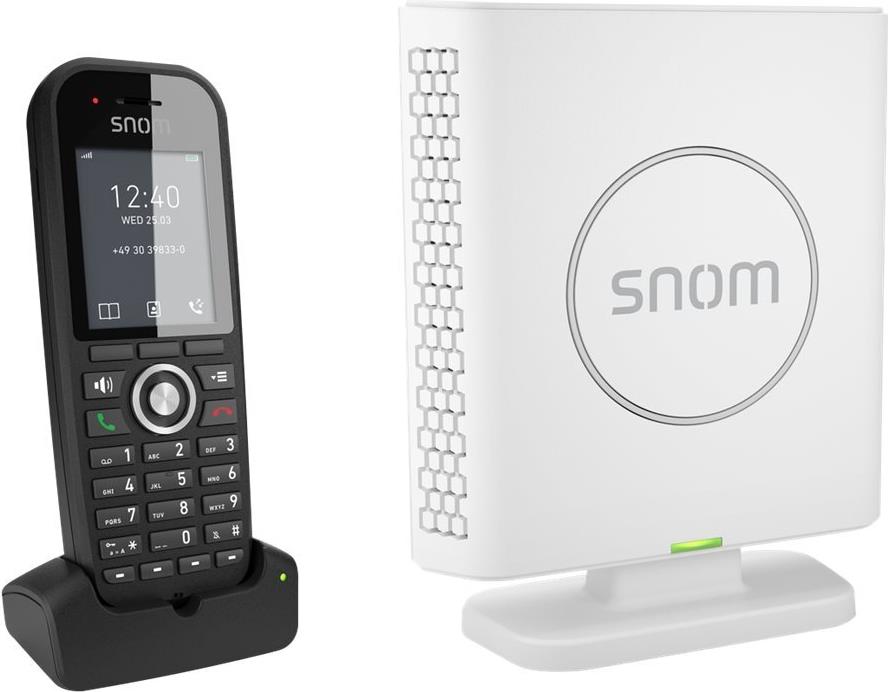 Snom M430 Bundle EU (M400 DECT Basis + M30 Mobilteil) (4589) (B-Ware)